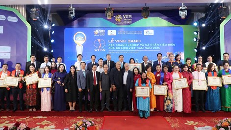 Hiệp hội Du lịch Việt Nam vinh danh 221 tập thể, cá nhân tiêu biểu năm 2025