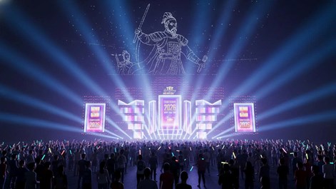 Sun Group tài trợ Hà Nam (Ninh Bình) bắn pháo hoa chào đón năm mới 2026