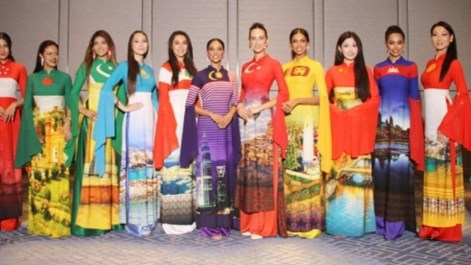 118 thí sinh Miss World sẵn sàng cho màn trình diễn áo dài Việt Nam