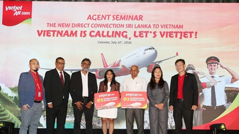 Chào mừng đường bay thẳng TP. Hồ Chí Minh  – Colombo  