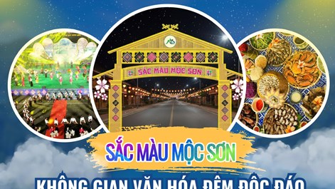 “Sắc màu Mộc Sơn“- trải nghiệm du lịch đêm hấp dẫn trên cao nguyên Mộc Châu