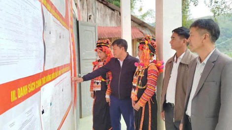 Xã vùng cao biên giới Thu Lũm sẵn sàng cho ngày bầu cử