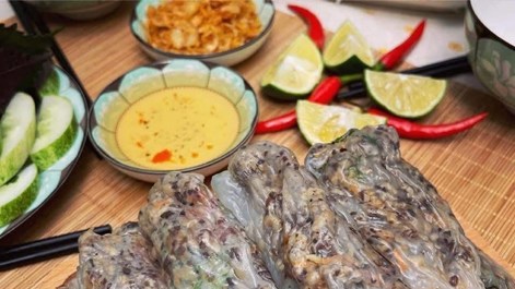 Bánh cuốn Bắc Giang: Dẻo thơm vị gạo, đậm đà hương quê