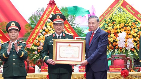 Tổng Bí thư, Chủ tịch nước Tô Lâm trao Huân chương Hồ Chí Minh tặng Hội Cựu chiến binh Việt Nam