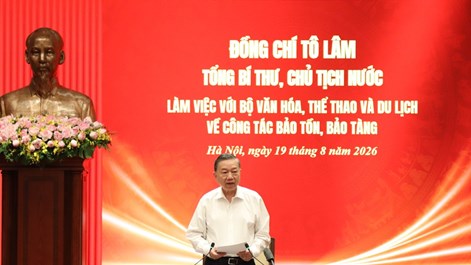 Triển khai ý kiến chỉ đạo của Tổng Bí thư, Chủ tịch nước về công tác bảo tồn, bảo tàng