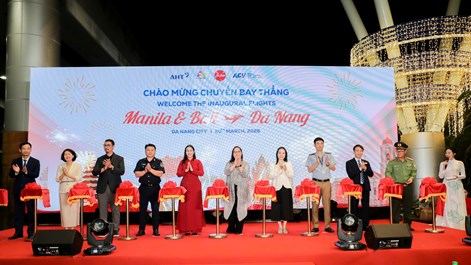 Đà Nẵng chào mừng các chuyến bay từ Manila và Bali