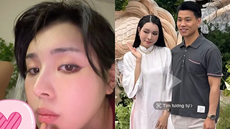 Bạn gái Văn Thanh đăng video soi cận mặt, tóc rối vẫn xinh đẹp, khác trăm lần với ảnh “cam thường” đang gây tranh cãi