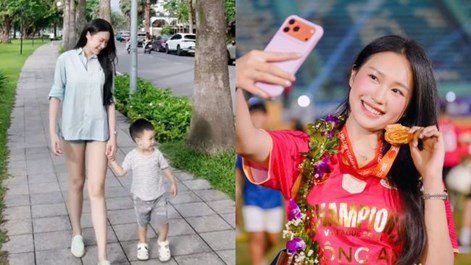 Doãn Hải My gây chú ý với đôi chân dài nổi bật, nhan sắc qua camera thường còn cuốn hút hơn ảnh mạng