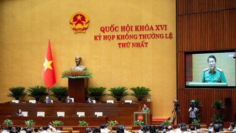 Trình Quốc hội dự án Bộ luật Hình sự (sửa đổi)