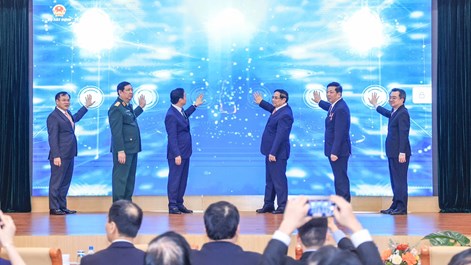 Thủ tướng Phạm Minh Chính phát lệnh vận hành hệ thống CSDL ngành Xây dựng