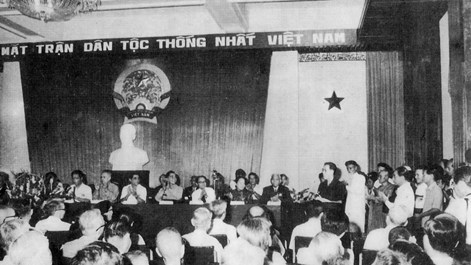 Thống nhất thành lập Mặt trận Tổ quốc Việt Nam