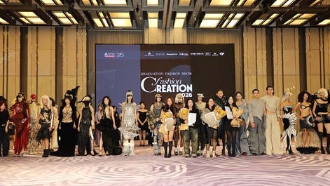 Fashion Creation 2026: Dấu ấn sáng tạo của sinh viên ngành Thiết kế thời trang