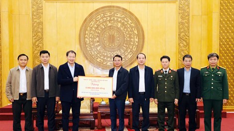 Tỉnh Đồng Nai hỗ trợ tỉnh Ninh Bình và Thanh Hóa khắc phục hậu quả thiên tai