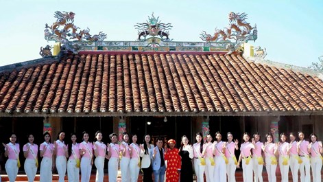 Hoa hậu Du lịch Bản sắc Việt Nam 2026 quảng bá hình ảnh Quảng Ngãi - Lý Sơn