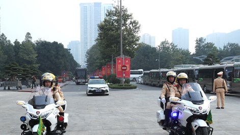 Đảm bảo an ninh, an toàn cho Đại hội XIV của Đảng