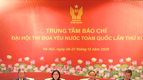 Họp báo công bố kết quả Đại hội Thi đua yêu nước toàn quốc lần thứ XI