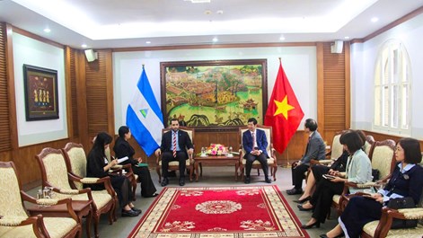 Thúc đẩy hợp tác VHTTDL và thông tin giữa Việt Nam - Nicaragua