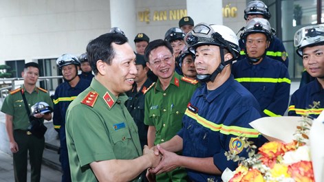 Bộ Công an xuất quân thực hiện nhiệm vụ cứu nạn, cứu hộ tại Venezuela