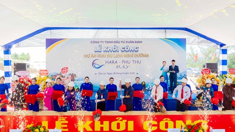 Gia Lai khởi công dự án khu du lịch nghỉ dưỡng kết hợp sinh thái biển HaRa – Phu Thu Bay