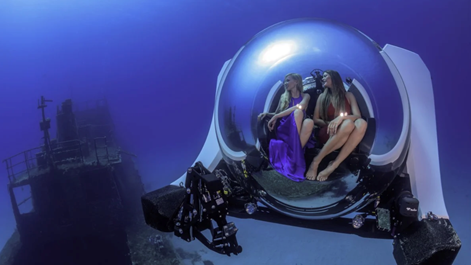 Trung Quốc phát triển tàu lặn du lịch đầu tiên đưa du khách xuống độ sâu 1.000m