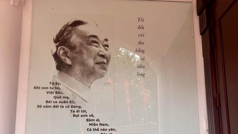 Bảo tàng Tố Hữu– nơi kể chuyện lịch sử bằng thơ