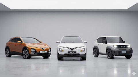 Những mẫu xe điện VinFast đáng mua nhất tháng 9.2025