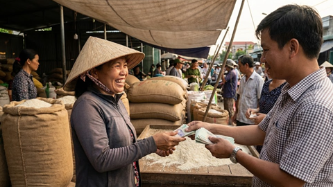 Giá lúa gạo hôm nay 4.12: Lúa tươi giữ giá cao