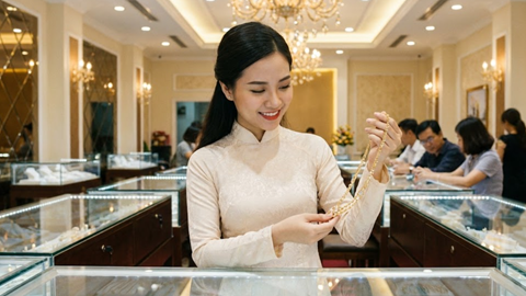 Giá vàng hôm nay 4.12: Vàng trong nước đứng vững, thế giới bật tăng