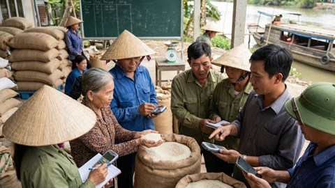 Giá lúa gạo hôm nay 17.12: Thị trường trầm lắng