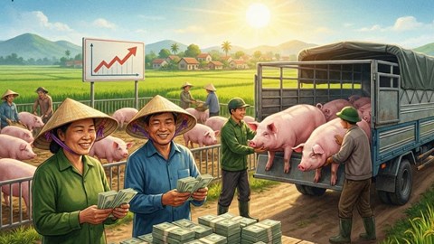 Giá heo hơi hôm nay 20.12: Miền Bắc dẫn đầu đạt 67.000 đồng/kg