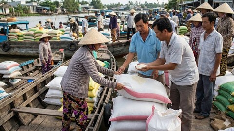 Giá lúa gạo hôm nay 5.1: Chưa có lực đẩy tăng giá