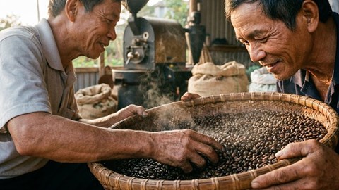 Giá cà phê hôm nay 17.1 duy trì vùng 99.000 đồng/kg