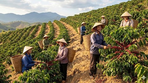 Giá cà phê hôm nay 19.1: Nguồn cung cuối vụ giữ giá cao