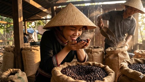 Giá cà phê hôm nay 20.1.2026 neo cao, sát mốc 99.000 đồng/kg