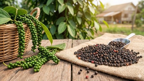 Giá tiêu hôm nay 8.2: Nhiều địa phương giảm 1.000 đồng/kg