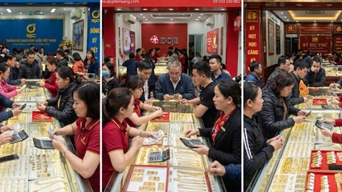 Giá vàng hôm nay 13.2: Giá vàng thế giới giảm sâu phiên đầu giờ sáng