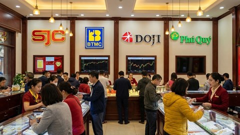 Giá vàng hôm nay 22.2.2026: Vàng Phú Quý tăng 2 triệu đồng/lượng