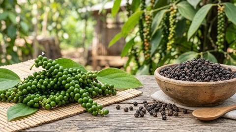 Giá hồ tiêu hôm nay 28.2: Giảm mạnh, mất mốc 149.000 đồng/kg