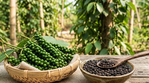 Giá hồ tiêu hôm nay 1.3: Tây Nguyên giữ giá