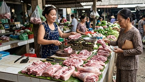 Giá heo hơi hôm nay 9.3: Dao động 61.000 - 69.000 đồng/kg