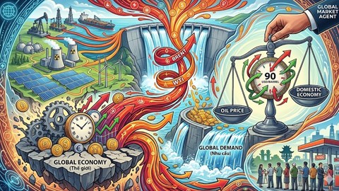 Giá xăng dầu hôm nay 12.3: Dầu thế giới tăng mạnh, xăng dầu trong nước giảm