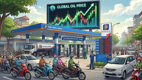 Giá xăng dầu hôm nay 13.3: Trong nước tăng, dầu Brent vượt 101 USD/thùng