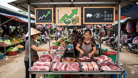 Giá heo hơi hôm nay 15.3: Thị trường ba miền duy trì ổn định