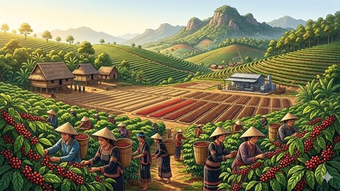 Giá cà phê hôm nay 18.3: Bật tăng trở lại sau chuỗi giảm