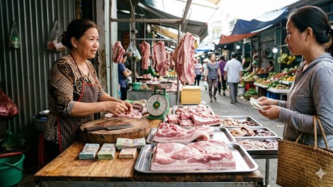 Giá heo hơi hôm nay 26.3: Phân hóa mạnh, miền Bắc thấp nhất 63.000