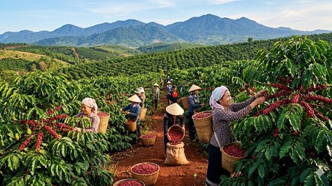 Giá cà phê hôm nay 28.3: Áp lực bán mạnh, giảm toàn vùng