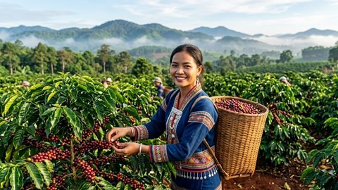 Giá cà phê hôm nay 7.4: Mất đà tăng, thị trường điều chỉnh nhẹ