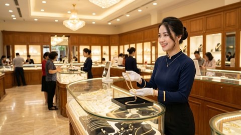 Giá vàng hôm nay 23.4: Tiếp tục mất giá dù thế giới hồi nhẹ