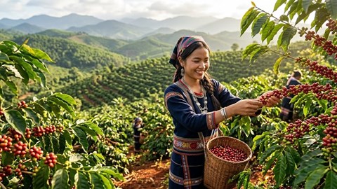 Giá cà phê hôm nay 5.5: Tây Nguyên giảm sâu, mất gần 1.000 đồng/kg