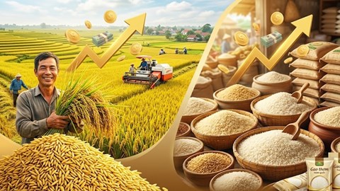 Giá lúa gạo hôm nay 6.5: Gạo tăng, lúa ổn định, xu hướng dần rõ